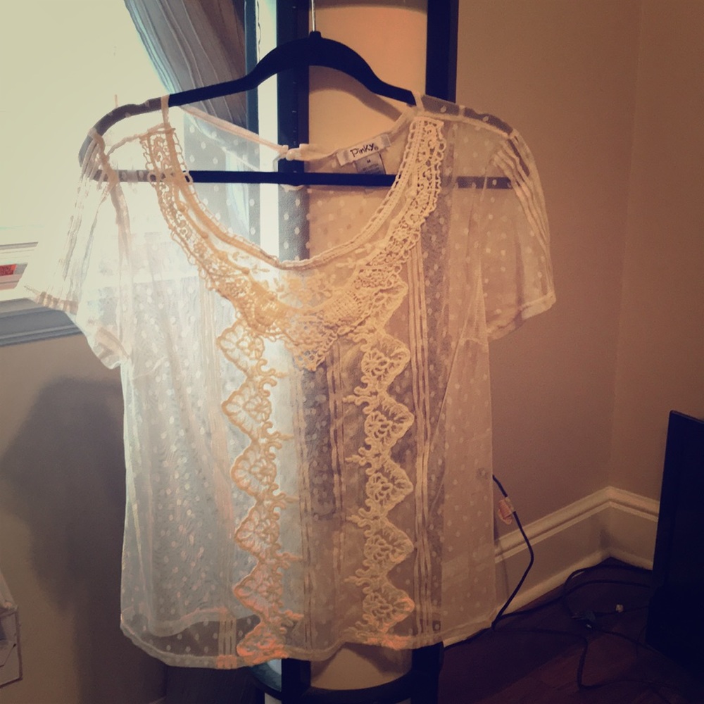 Sheer top